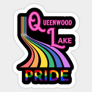 Queenwood Lake Pride Sticker